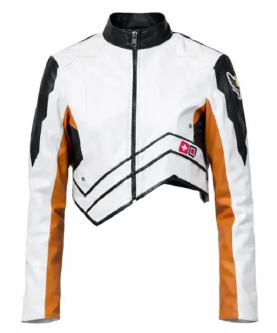 Overwatch Mercy Valkyrie Leather Jacket