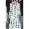 PFW 2026 Anna Wintour White Tweed Coat