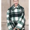 PFW 2026 Kelly Rutherford Wrap Coat