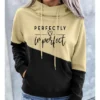 Perfectly Imperfect Two-Tone Hoodie