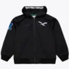 Philadelphia Eagles Black Walk The Tunnel Hoded Jacket