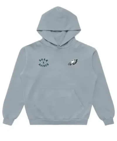 Philadelphia Eagles Born x Raised Grey Hoodie