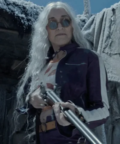 Piece S02 Dr. Kureha Purple Leather Jacket