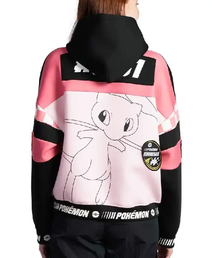 Pokemon x Jimmy Paul Mew Pullover Hoodie Back View View