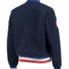 Polar Quarter-Zip Navy Team USA Blue Vintage Jacket
