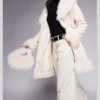 Polly Fur Trench Coat