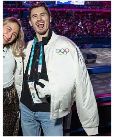 Poujade 2026 Winter Olympics Varsity Jacket