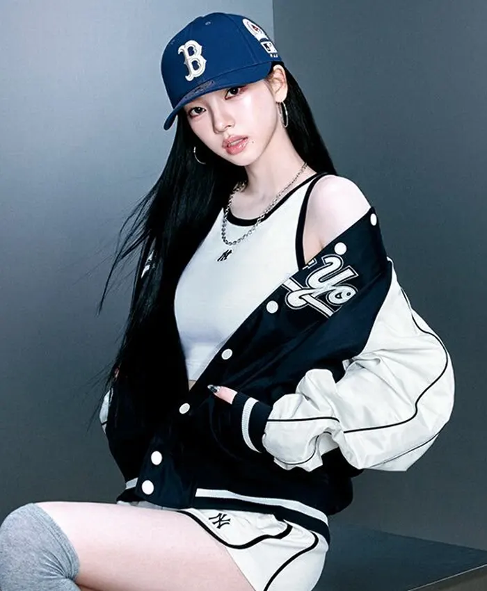 Aespa-Karina-New-York-Varsity-Jacket