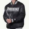 Providence Friars Varsity Satin Black Jacket