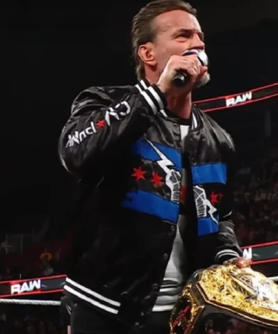 Punk Chicago Made Bomber Jacket