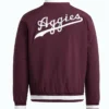Texas A&M Aggies Coaches Dugout Purple Jacket