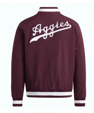 Texas A&M Aggies Coaches Dugout Purple Jacket