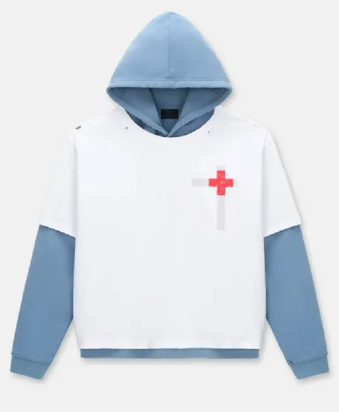 RTA x Landon Barker Orien Layered Hoodie