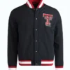 Raiders Texas Tech Red Black Coaches Dugout Jacket