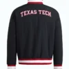 Raiders Texas Tech Red Black Snap Tap Buttoned Coaches Dugout Jacket