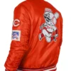 Reds Retro Classic Rib Bomber Jacket