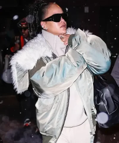 Rihanna NYC 2026 Fur Jacket