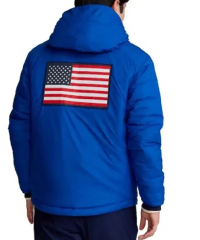 Royal Blue Team USA Hooded Jacket