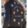 Run The World Black Bomber Jacket