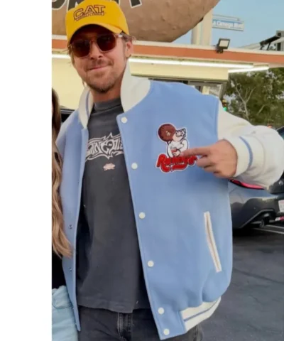 Ryan Gosling Randy’s Donuts Varsity Jacket