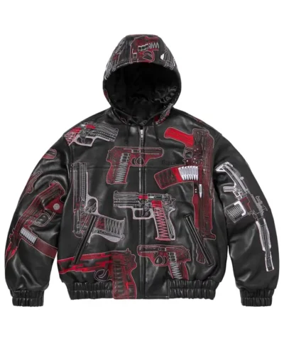 SS26 Guns Leather Jacket (4)