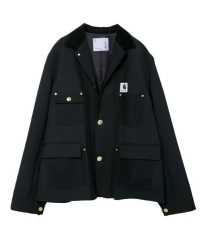 Sacai x Carhartt Duck Black Jacket