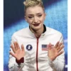 Save The Duck Amber Glenn Team USA White Jacket