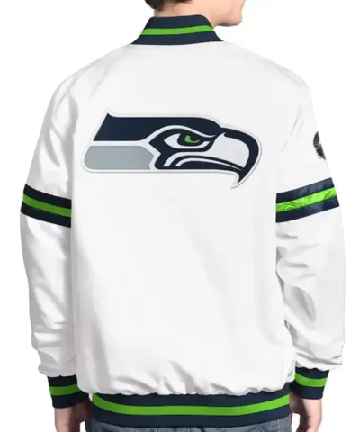 Seahawks Scout Varsity Satin Jacket