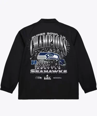 Seattle Seahawks Super Bowl LX Champions Coaches Jacket