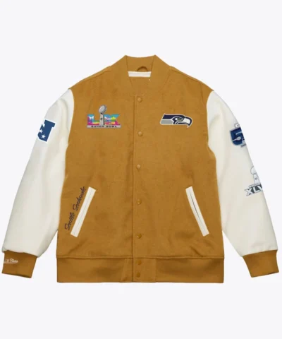 Seattle Seahawks Super Bowl LX Champions Varsity Jacket