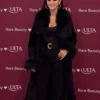 Selena Gomez Fur Coat