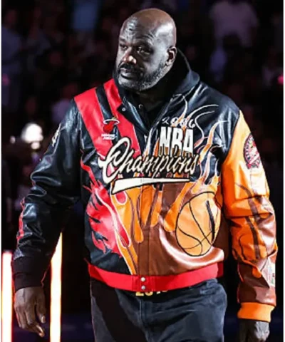 Shaquille Miami Heat Championship Bomber Jacket