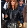 Sharon Crime 101 Halle Berry Black Leather Jacket