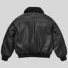 Shearling Collar Schott Spring Bomber Jacket