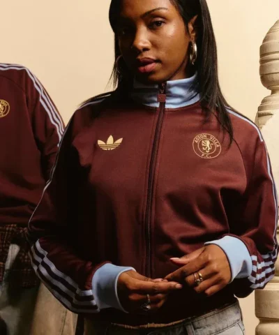 Shop Aston Villa FC x adidas Original Track Maroon Jacket