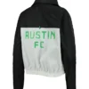 Shop Austin FC Black And White Full-Zipper Bomber Jacket For Sale