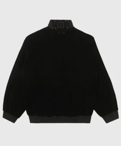 Shop CLOT Velvet Black Jacket For Men and Women