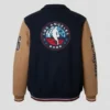 Shop LA All-Star Game Blue and Tan Varsity Jacket For Sale