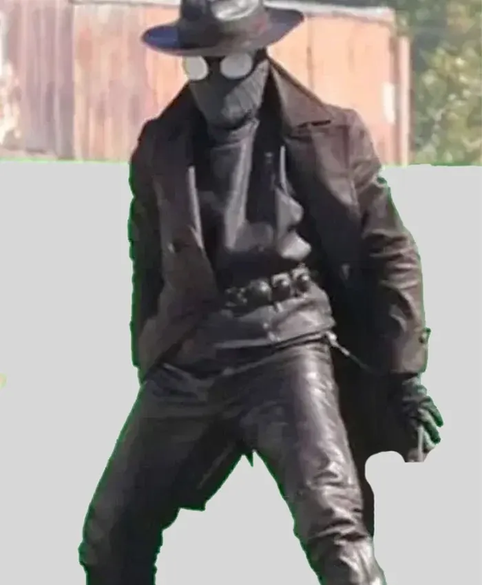 Shop Men Spider-Noir 2026 Leather Coat