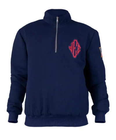 Shop Now Nick Fuentes Epstein Navy Blue Jacket