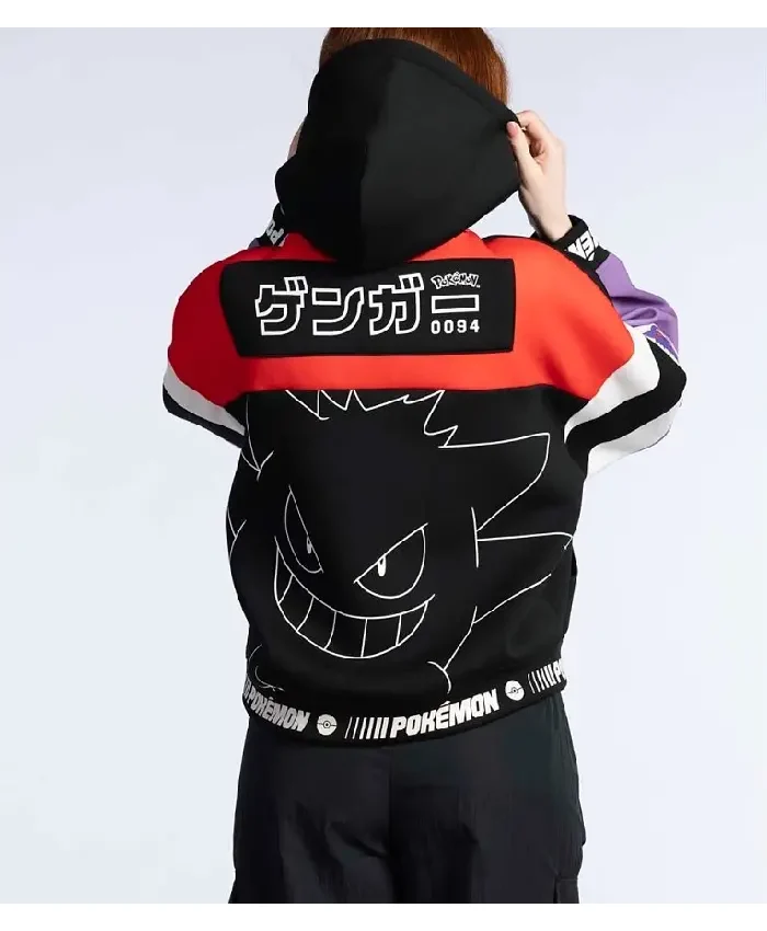 Shop Now Pokemon x Jimmy Paul Gengar Pullover Multicolor Hoodie