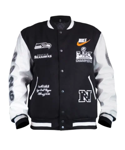Shop Now Seattle Seahawks x Nike Super Bowl Champions Jacket