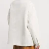 Shrinking S03 Contrasting White Jacket