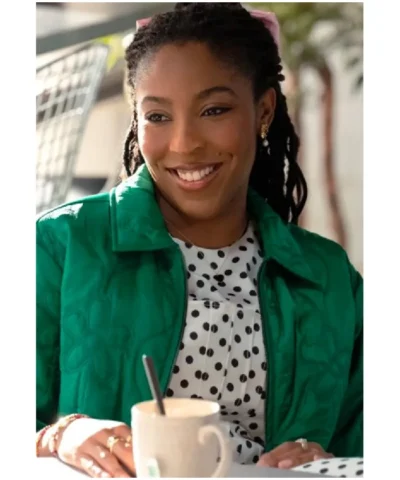 Shrinking S03 Jessica Williams Floral Quilted Jacket