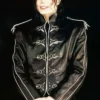 Singer Michael Jackson’s V8 Black Leather Jacket