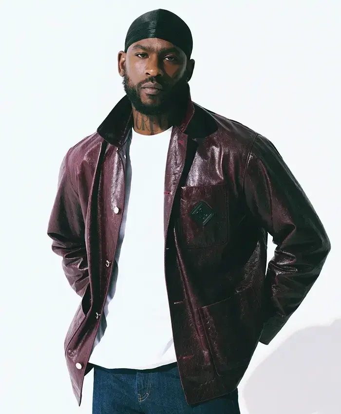 Skepta Casablanca SS26 Leather Jacket