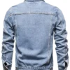 Slim Fit Denim Jacket For Men's