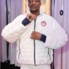 Snoop Dogg 2026 Milano Cortina Olympics White Jacket
