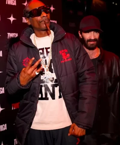 Snoop Dogg Fashion Week Puffer Jacket