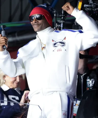 Snoop Dogg USA vs. Sweden Hockey Game Jacket
